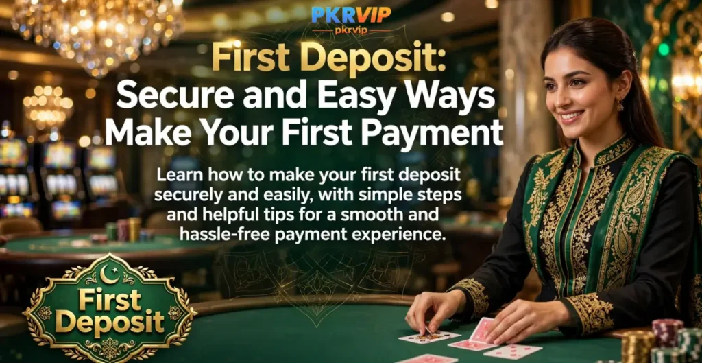 PKRVIP First Deposit