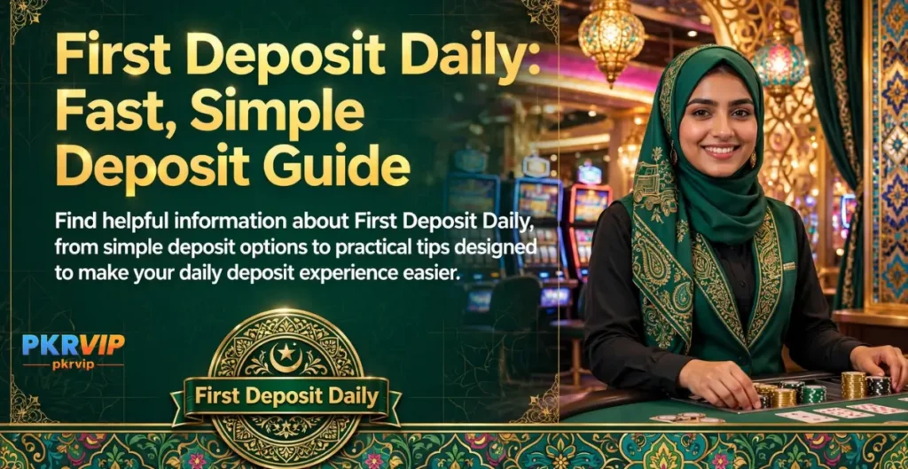 PKRVIP First Deposit Daily