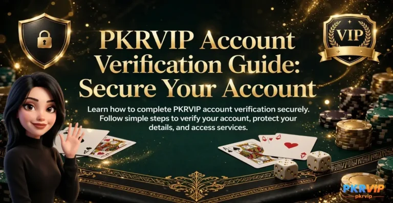 PKRVIP Account Verification